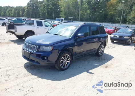 2014 Jeep Compass Limited из США, поврежденный, VIN 1C4NJCCB8ED877188